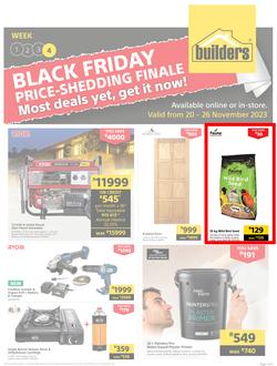 Builders : Black Friday Price-Shedding Finale (20 November - 26 November 2023), page 1
