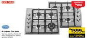 Goldair 4-Burner Gas Hob 591504-Each