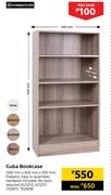 Home & Kitchen Cuba Bookcase-1200mm x 600mm x 300mm