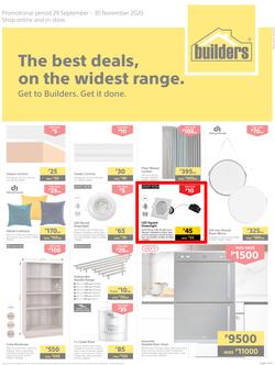 Builders Botswana : The Best Deals On The Widest Range (29 September - 30 November 2020), page 1