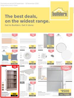 Builders Botswana : The Best Deals On The Widest Range (29 September - 30 November 2020), page 1