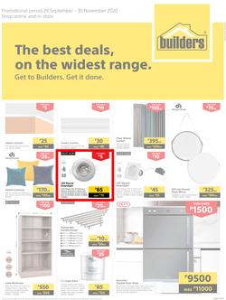 Builders Botswana : The Best Deals On The Widest Range (29 September - 30 November 2020), page 1