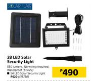 Solar Flair 28 LED Solar Security Light