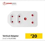 Power Worx Vertical Adaptor