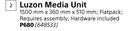 Home & Kitchen Luzon Media Unit-1500mm x 360mm x 510mm
