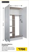 Home & Kitchen Standard Built In Cupboard 1220mm W x 2100mm H x 500mm D