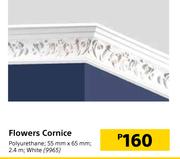 Flowers Cornice 55mm x 65mm x 2.4m 