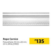 Rope Cornice 55mm x 65mm x 2.4m 