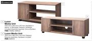 Home & Kitchen Luzon Media Unit-1200mm x 360mm x 510mm