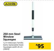 Addis 250mm Steel Window Squeegee