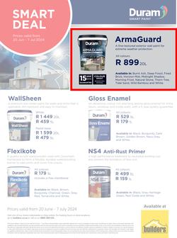 Builders : Duram (20 June - 07 July 2024), page 1