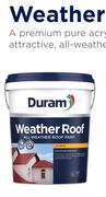 Duram Weather Roof (Green & White)-20L