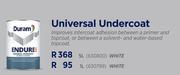 Duram Endure 5Ltr White Universal Undercoat