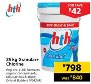 Hth 25Kg Granular+ Chlorine