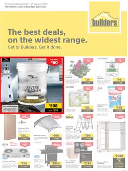 Builders Edenvale : The Best Deals On The Widest Range (22 Aug - 25 Aug 2019), page 1