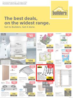 Builders Edenvale : The Best Deals On The Widest Range (22 Aug - 25 Aug 2019), page 1