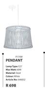 Sendero Pendant P174W