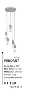 Silvares Pendant P1006