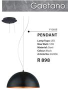 Gaetano Pendant (P1005B)