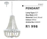 Barhill Pendant P1017