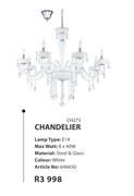 Carpento Chandelier CH273