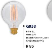 Carbon Filament Lamp G953