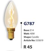 Carbon Filament Lamp G787