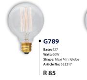 Carbon Filament Lamp G789