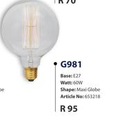 Carbon Filament Lamp G981