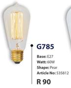 Carbon Filament Lamp G785 60W