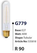 Carbon Filament Lamp G779