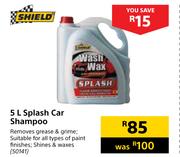 Shield Spalash Car Shampoo-5Ltr
