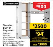 Home & Kitchen Standard Built In Cupboard-2100mm x 1820mm