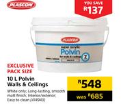 Plascon Polvin Walls & Ceilings-10Ltr