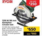 Ryobi 1250W 185mm Handyline Circular Saw HC-1250