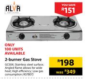 Alva 2 Burner Gas Stove GCSS04