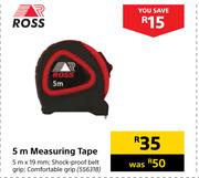 Ross 5m Measuring Tool-5m x 19mm