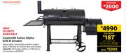 Meamaster Coalsmith Series Alpha Grill & Smoker