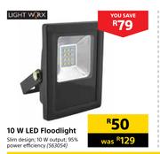 Light Worx 10W LED Floodlight 