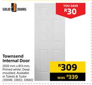 Solid Doors Townsend Internal Door-2032mm x 813mm