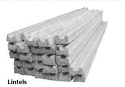 Lintels-105mm x 75mm: 0.9m Each