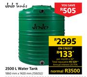JoJo Tanks Water Tank 2500L-1860mmX1420mm