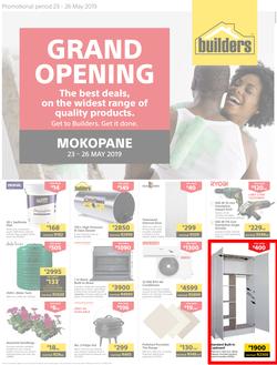 Builders Mokopane : Grand Opening (23 May - 26 May 2019), page 1