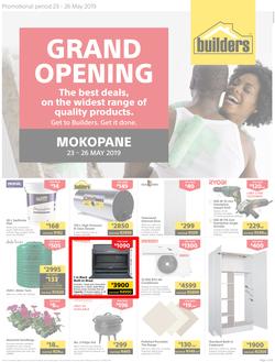 Builders Mokopane : Grand Opening (23 May - 26 May 2019), page 1