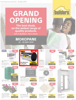 Builders Mokopane : Grand Opening (23 May - 26 May 2019), page 1