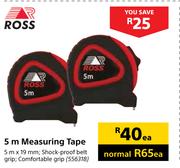 Ross 5m Measuring Tape-Each