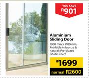 Aluminium Sliding Door-1800mm x 2100mm