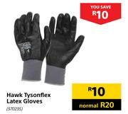 Hawk Tysonflex Latex Gloves