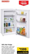 Goldair 130Ltr Bar Fridge