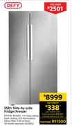 Defy 559Ltr Side By Side Fridge/Freezer
